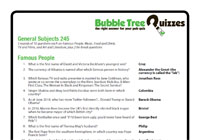 General Subjects 245 General Subjects 245